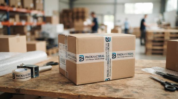 Boost brand recognition through personalized packaging tape